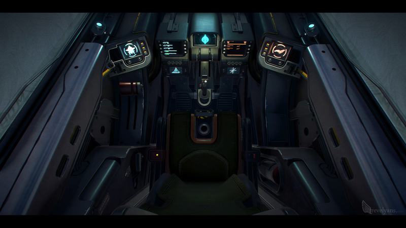 Illustration for article titled Building A Star Citizen Fighter, Both Inside And Out
